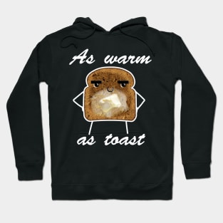 As Warm As Toast Funny Saying Cute Design Hoodie